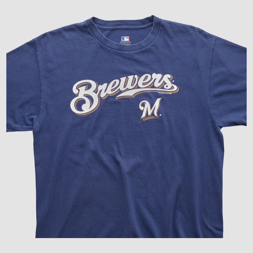Milwaukee Brewers MLB 2000s T-shirt Online