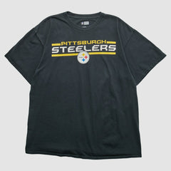 Pittsburgh Steelers NFL 2000s T-shirt Black Vintage - Fanatics