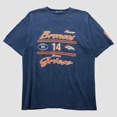 Denver Broncos 2000s T-shirt Navy Vintage - Fanatics