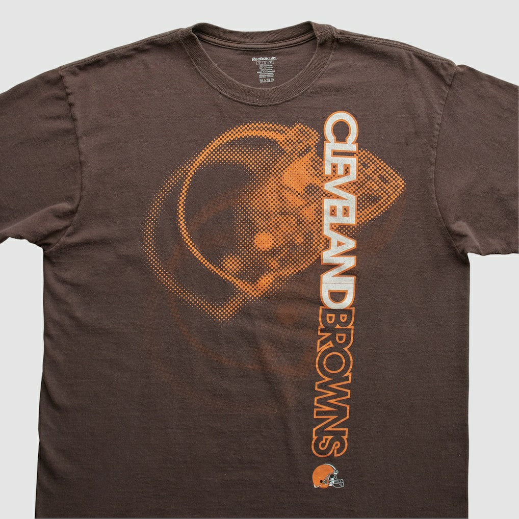 Cleveland Browns Reebok 2010s T-shirt Brown Vintage - Fanatics