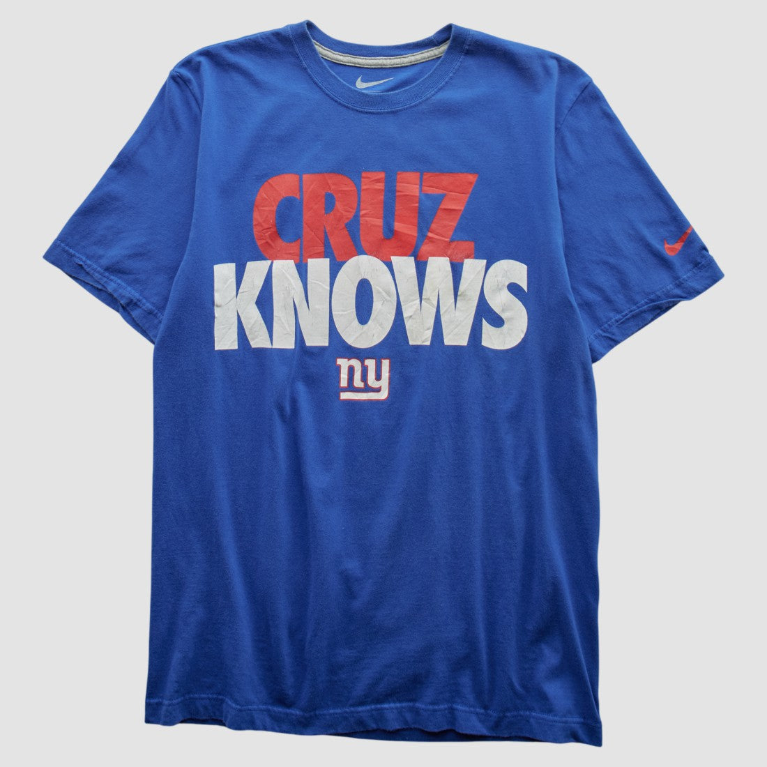 New York Giants 2010s T-shirt Blue Vintage - Fanatics