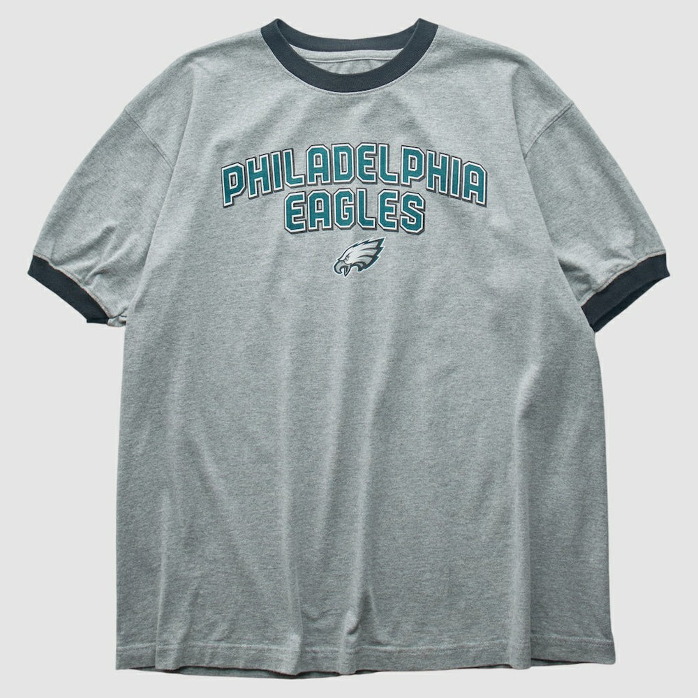 Philadelphia Eagles Reebok 2000s T-shirt Heather Gray Vintage - Fanatics