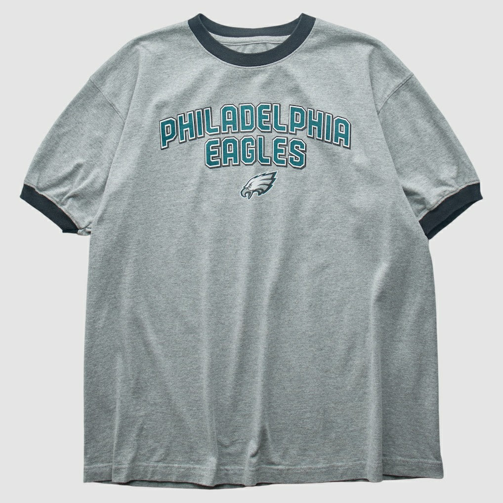 Philadelphia Eagles Reebok 2000s T-shirt Heather Gray Vintage - Fanatics