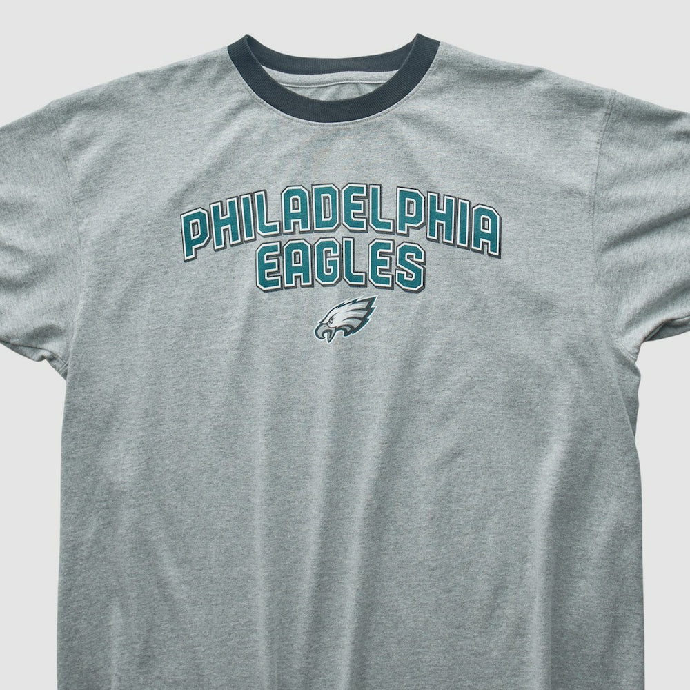 Philadelphia Eagles Reebok 2000s T-shirt Heather Gray Vintage - Fanatics