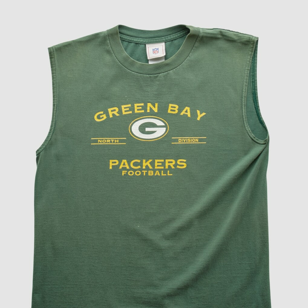Green Bay Packers NFL 2000s Tank Green Vintage - Fanatics