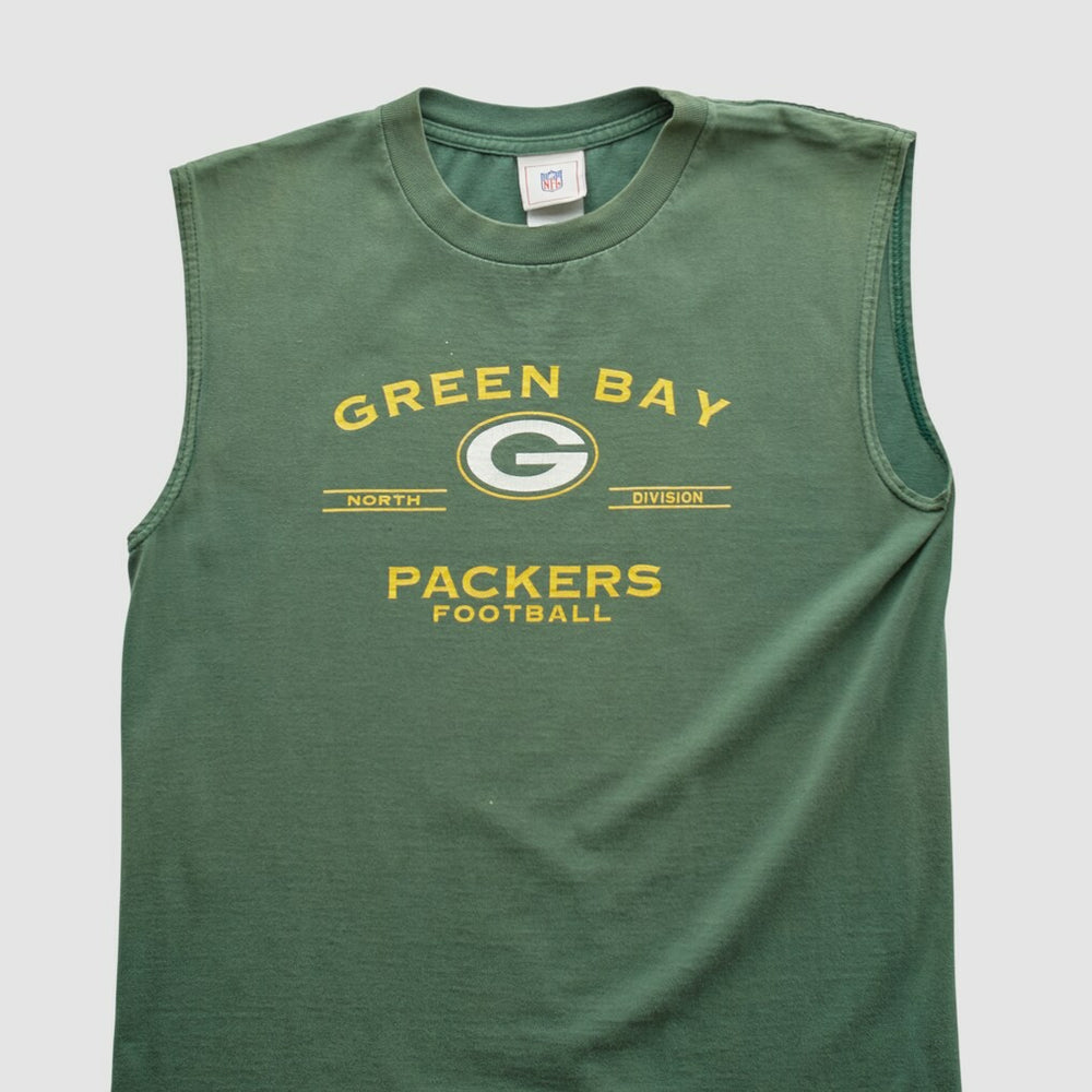 Green Bay Packers NFL 2000s Tank Green Vintage - Fanatics
