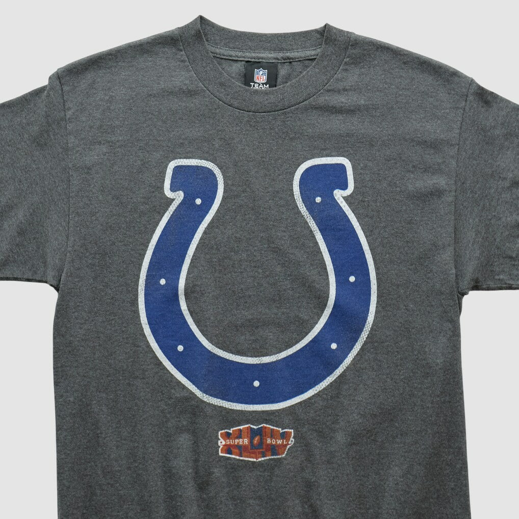 Indianapolis Colts NFL 2010s T-shirt Dark Heather Gray Vintage - Fanatics