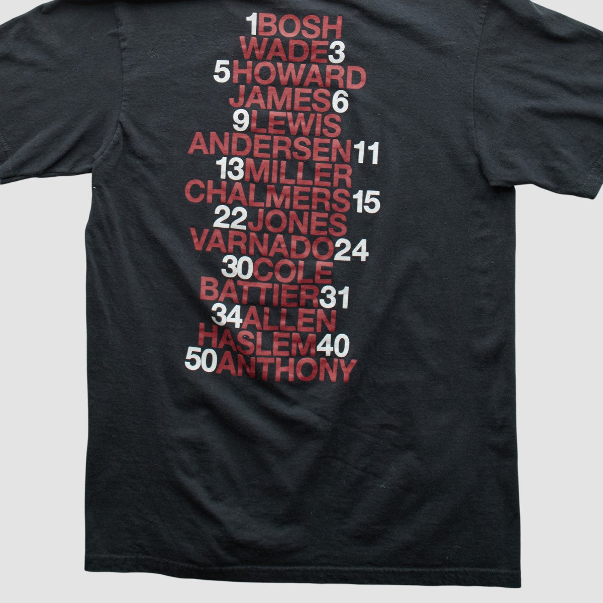 Adidas - Miami Heat 2013 T-shirt - Black Vintage