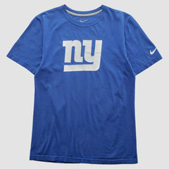 New York Giants 2010s T-shirt Blue Vintage - Fanatics