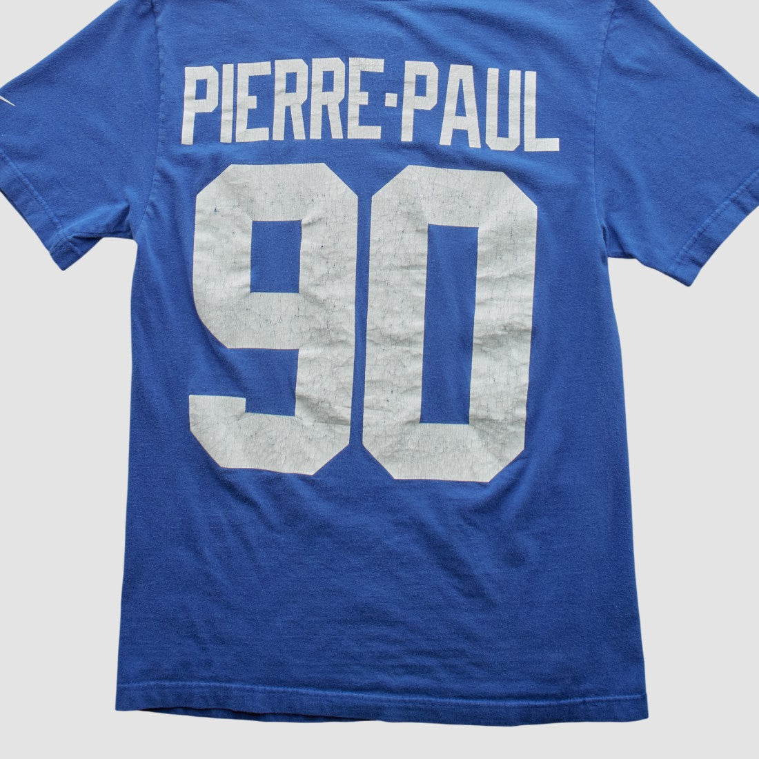New York Giants 2010s T-shirt Blue Vintage - Fanatics