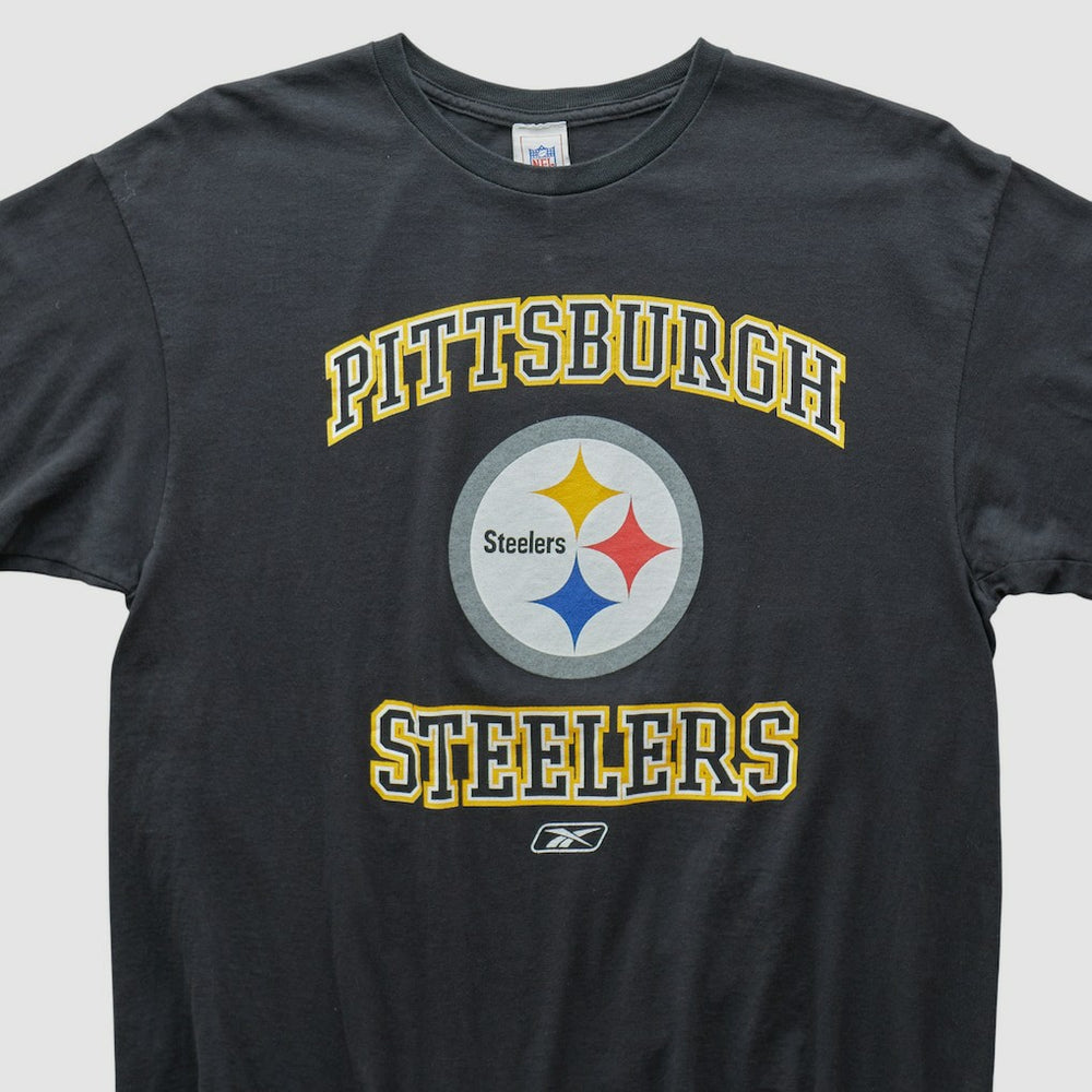 Pittsburgh Steelers NFL 2000s T-shirt Black Vintage - Fanatics