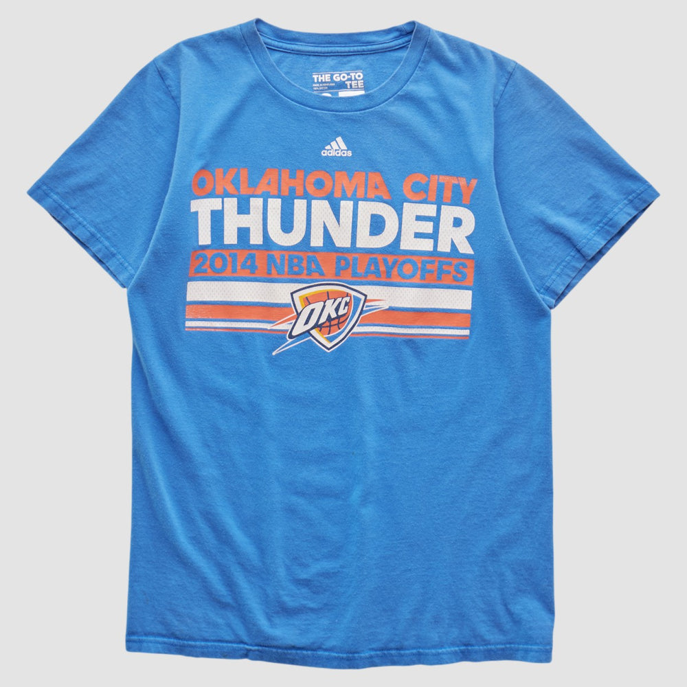 Adidas - Oklahoma City Thunder 2014 T-shirt - Blue Vintage
