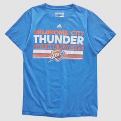 Adidas - Oklahoma City Thunder 2014 T-shirt - Blue Vintage