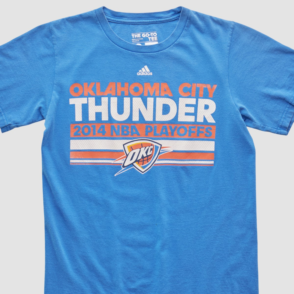 Adidas - Oklahoma City Thunder 2014 T-shirt - Blue Vintage