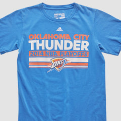 Adidas - Oklahoma City Thunder 2014 T-shirt - Blue Vintage