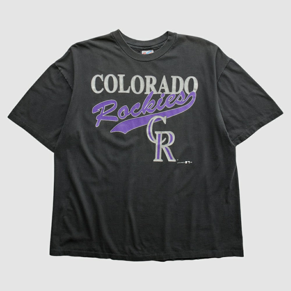 Colorado Rockies Hanes 90s T-shirt for sale