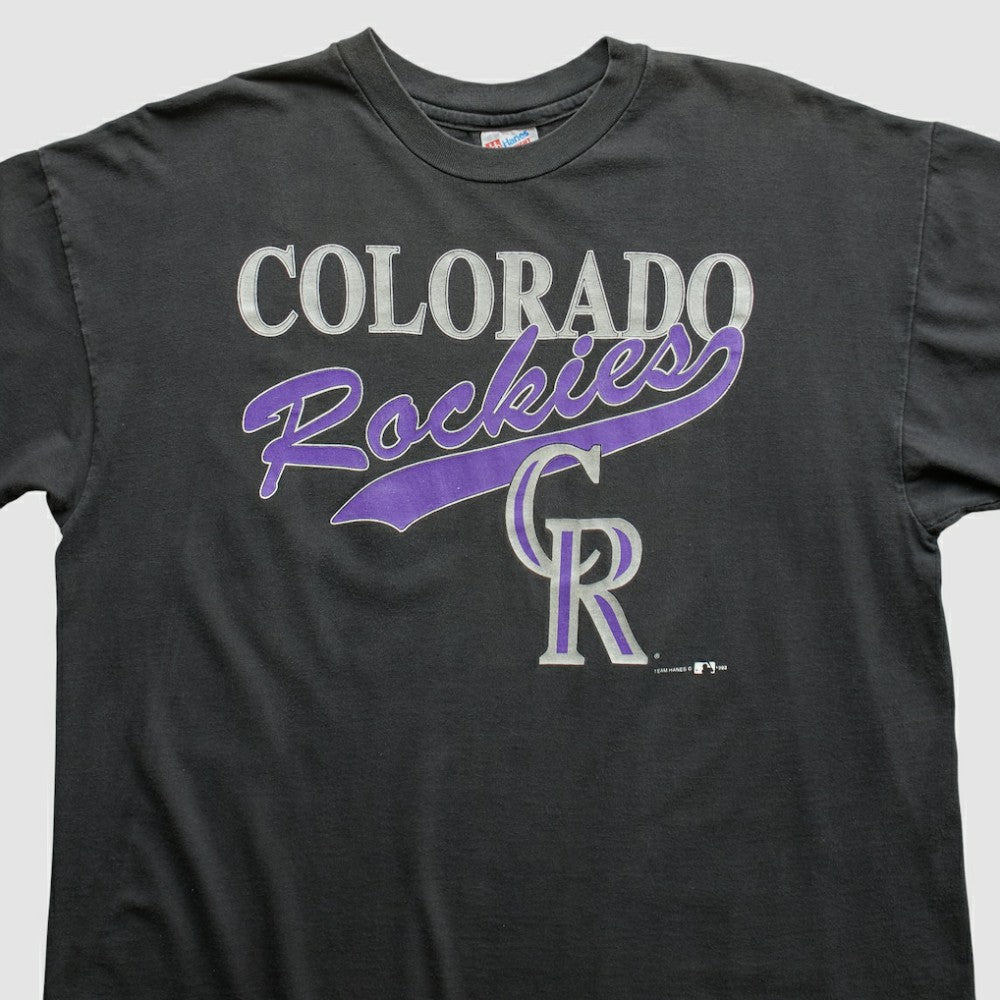 Colorado Rockies Hanes 90s T-shirt for sale