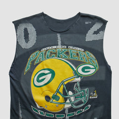 Green Bay Packers 1997 Tank Charcoal Vintage - Fanatics