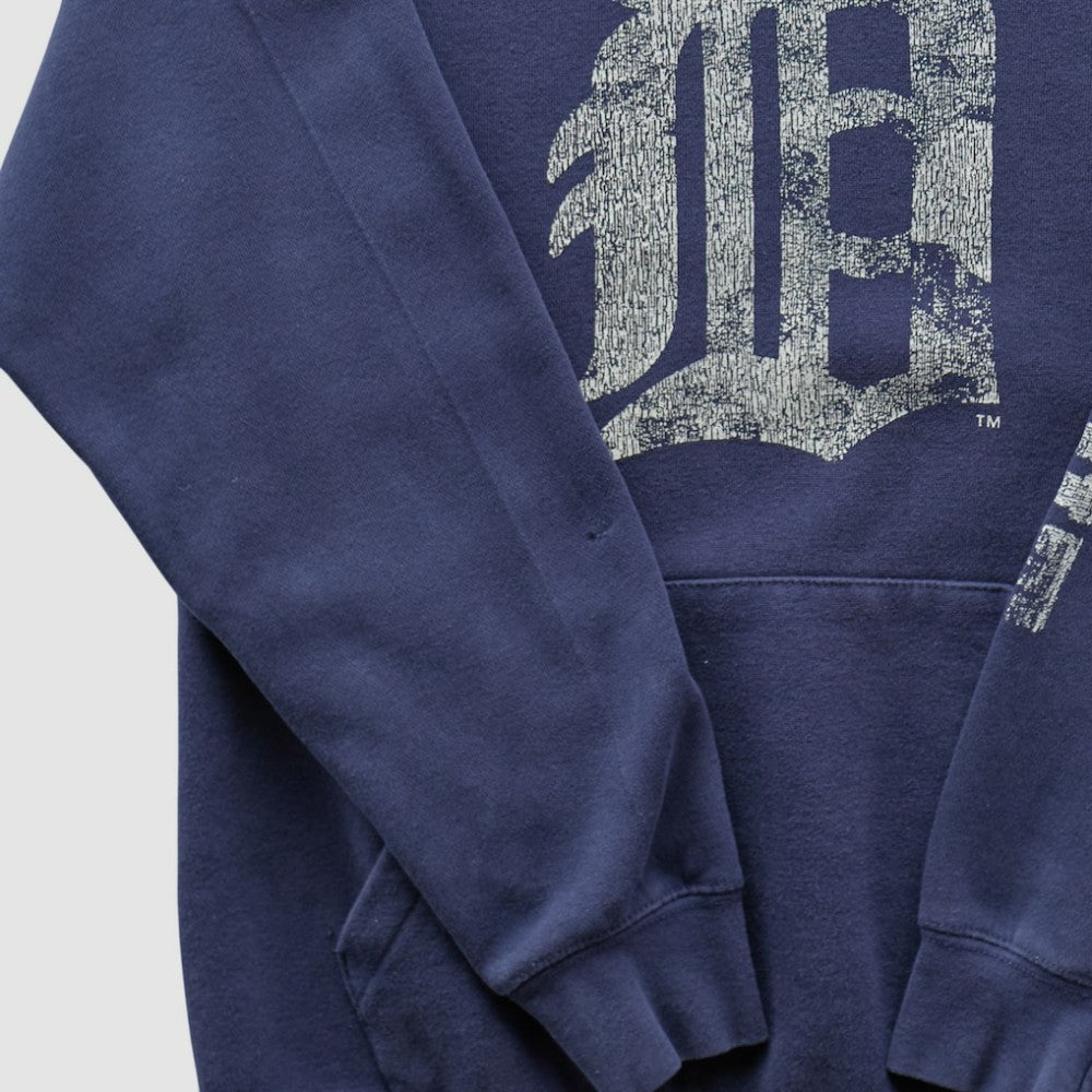 Detroit Tigers Adidas 2010s Hooded Pullover Sweatshirt On Sale
