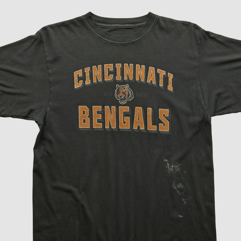 Cincinnati Bengals 2000s T-shirt Black Vintage - Fanatics
