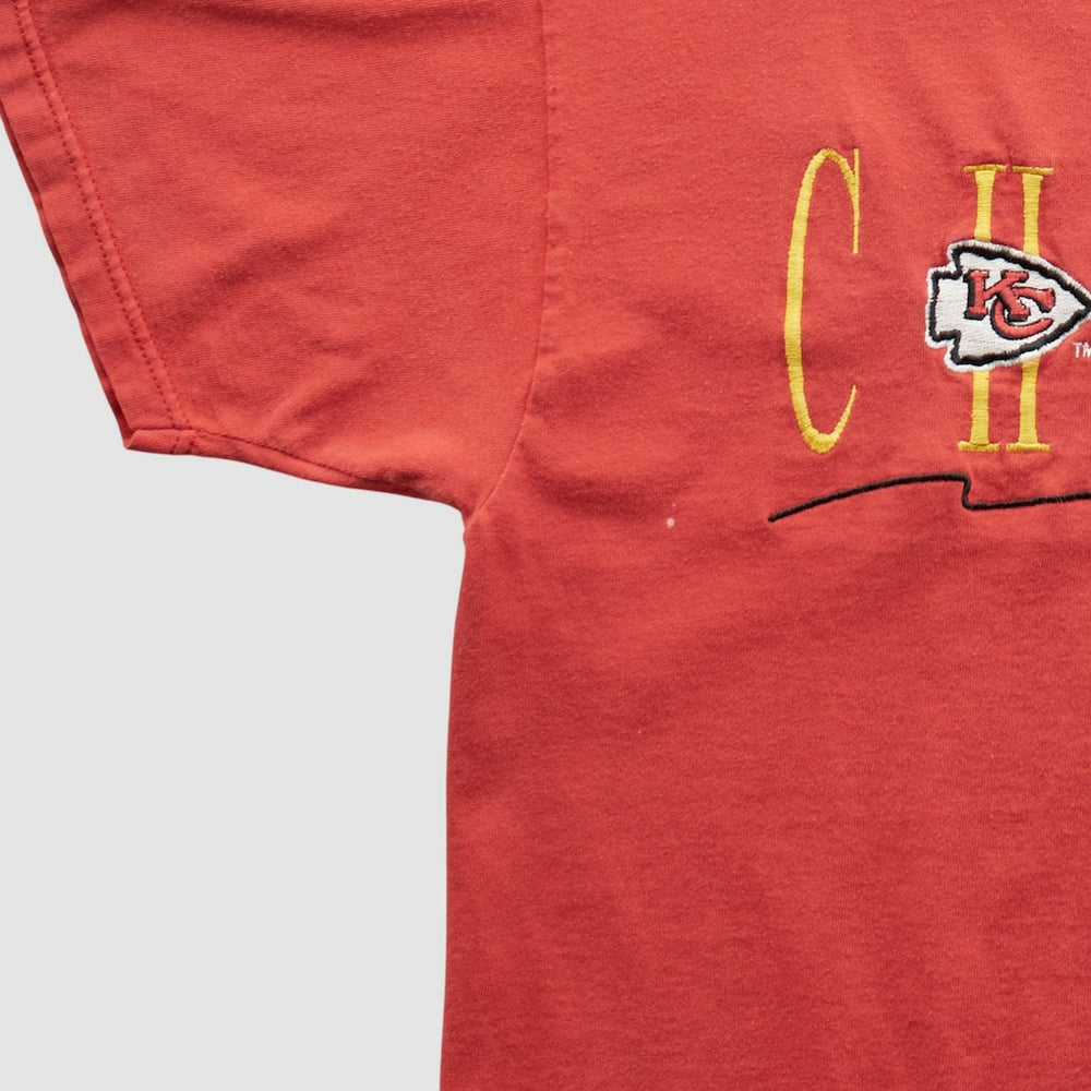 Kansas City Chiefs Tultex 90s T-shirt Red Vintage - Fanatics