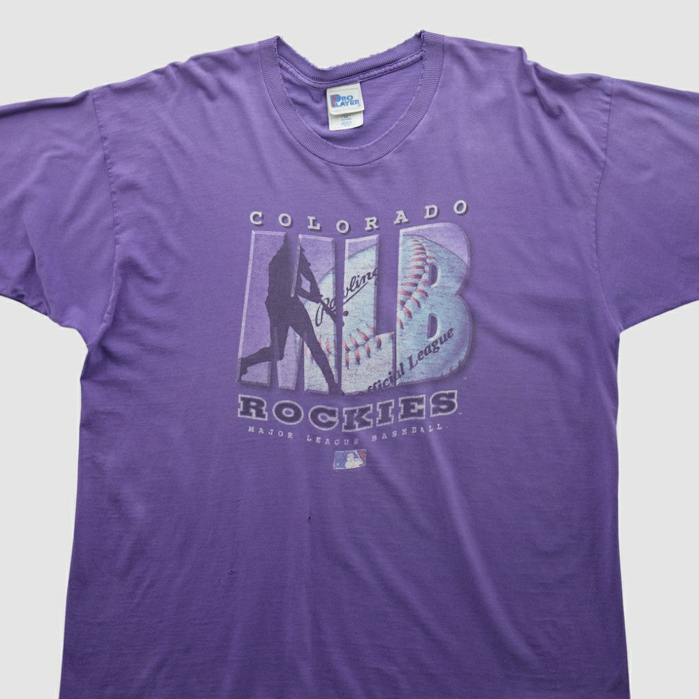 Colorado Rockies Pro Player 90s T-shirt Clearance
