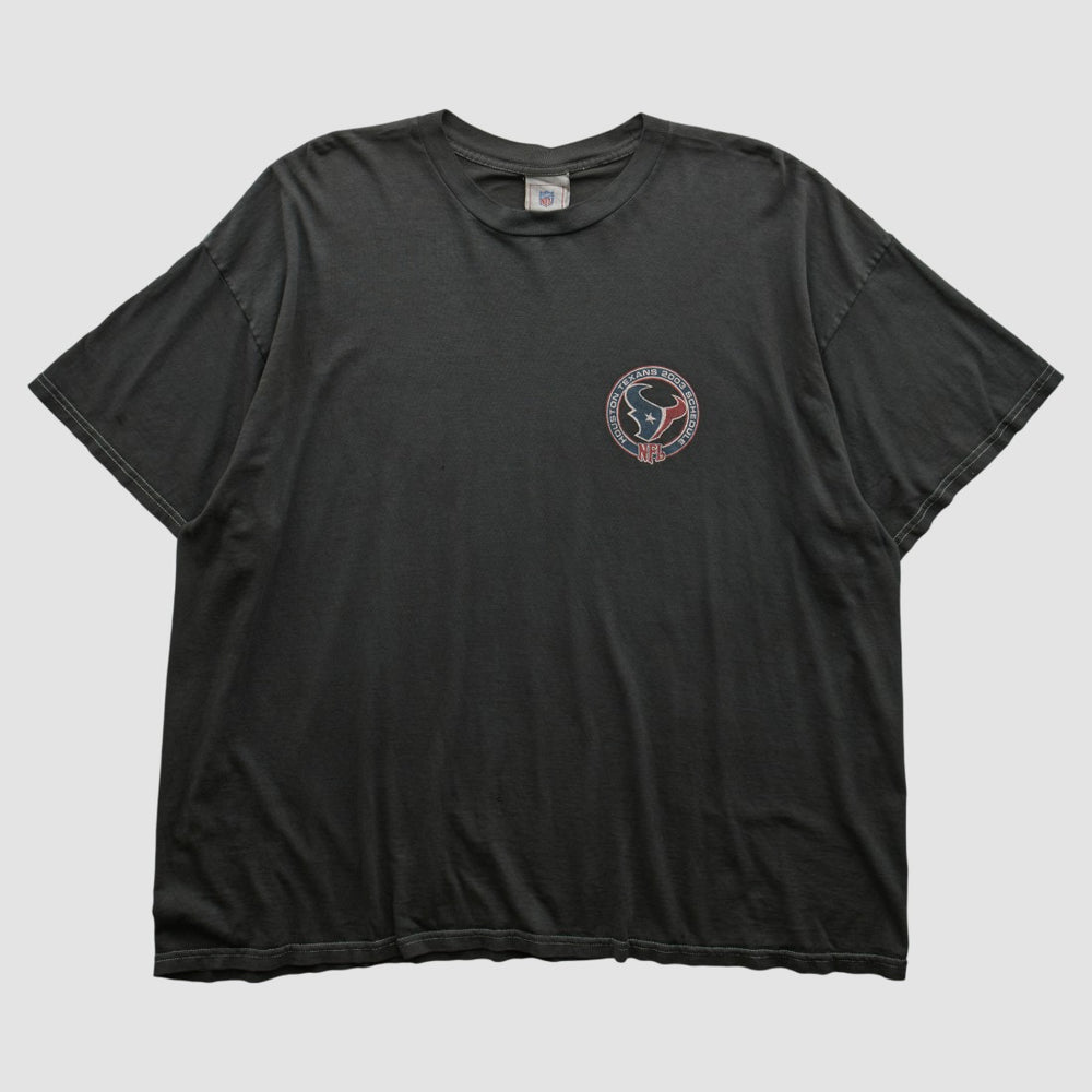 Houston Texans NFL 2000s T-shirt Charcoal Vintage - Fanatics