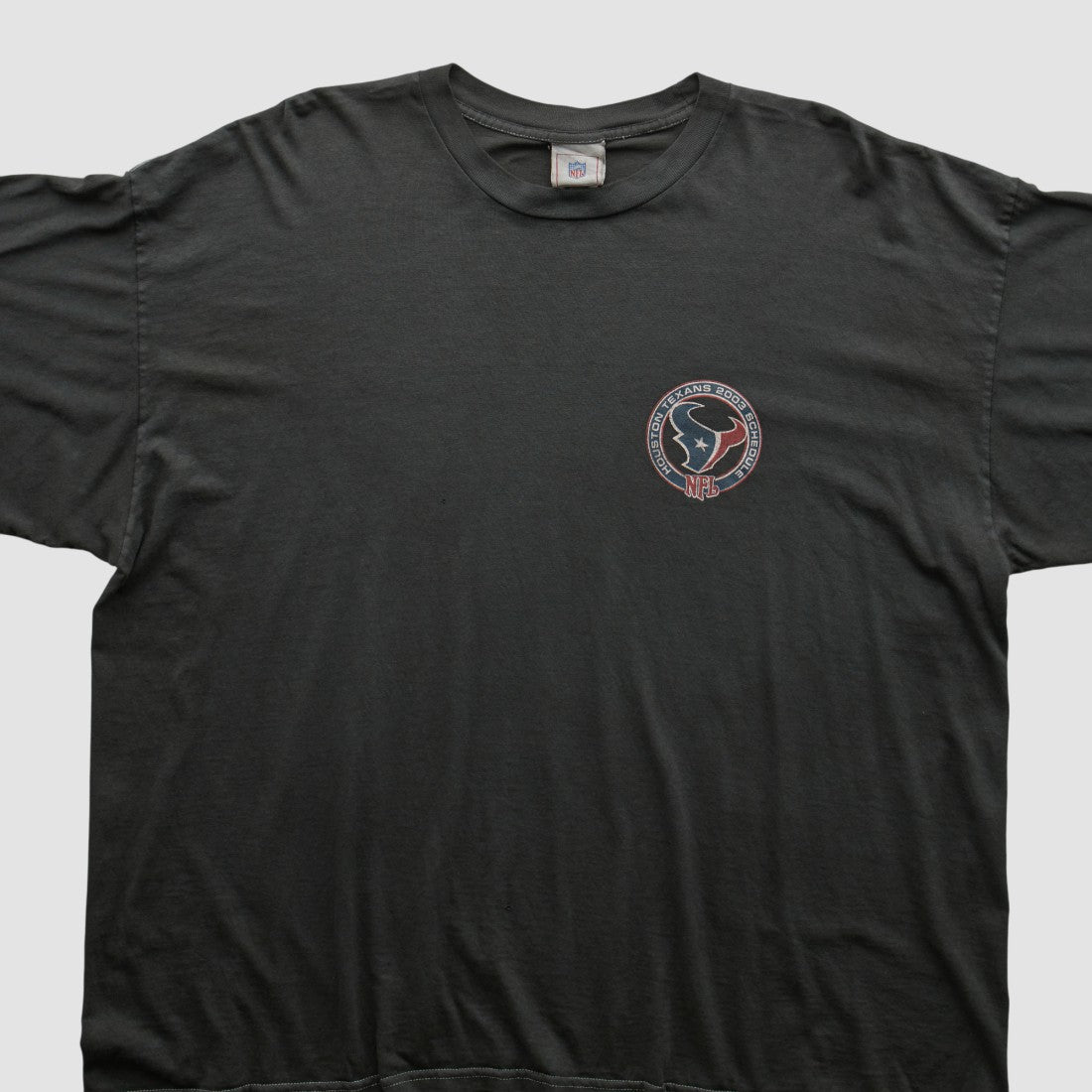 Houston Texans NFL 2000s T-shirt Charcoal Vintage - Fanatics