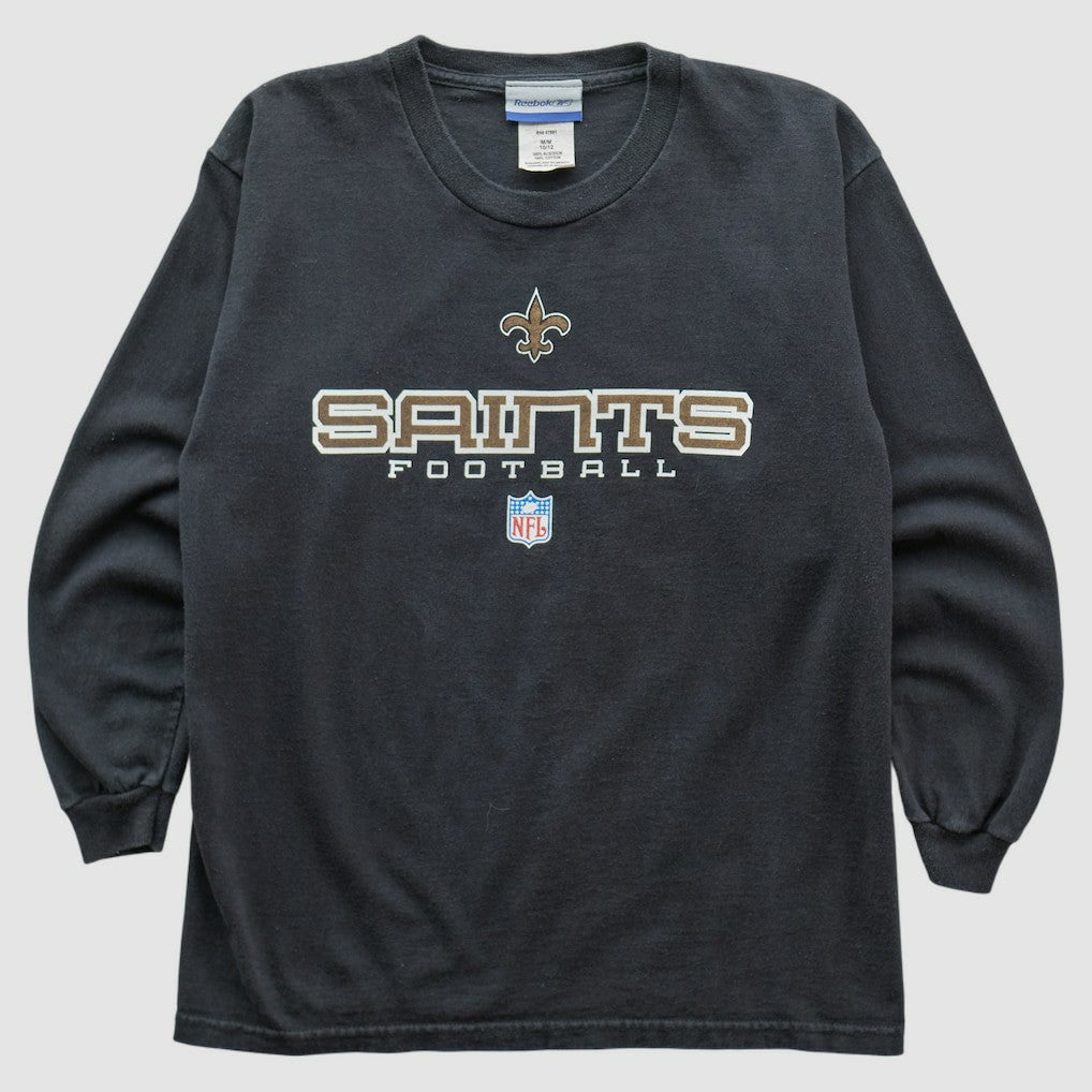 New Orleans Saints Reebok 2000s Pullover Sweatshirt Black Vintage - Fanatics