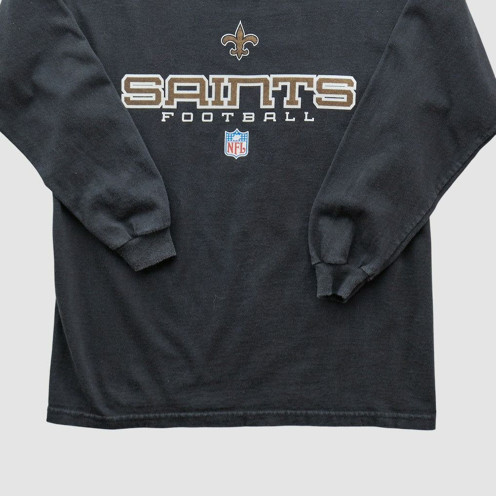 New Orleans Saints Reebok 2000s Pullover Sweatshirt Black Vintage - Fanatics