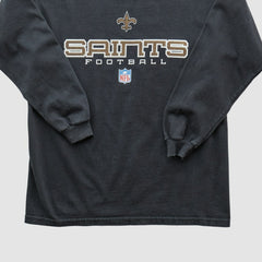 New Orleans Saints Reebok 2000s Pullover Sweatshirt Black Vintage - Fanatics