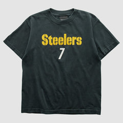 Pittsburgh Steelers Reebok 2000s T-shirt Black Vintage - Fanatics