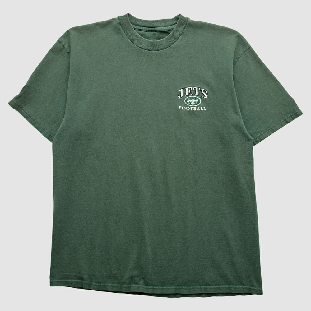 New York Jets 90s T-shirt Green Vintage - Fanatics
