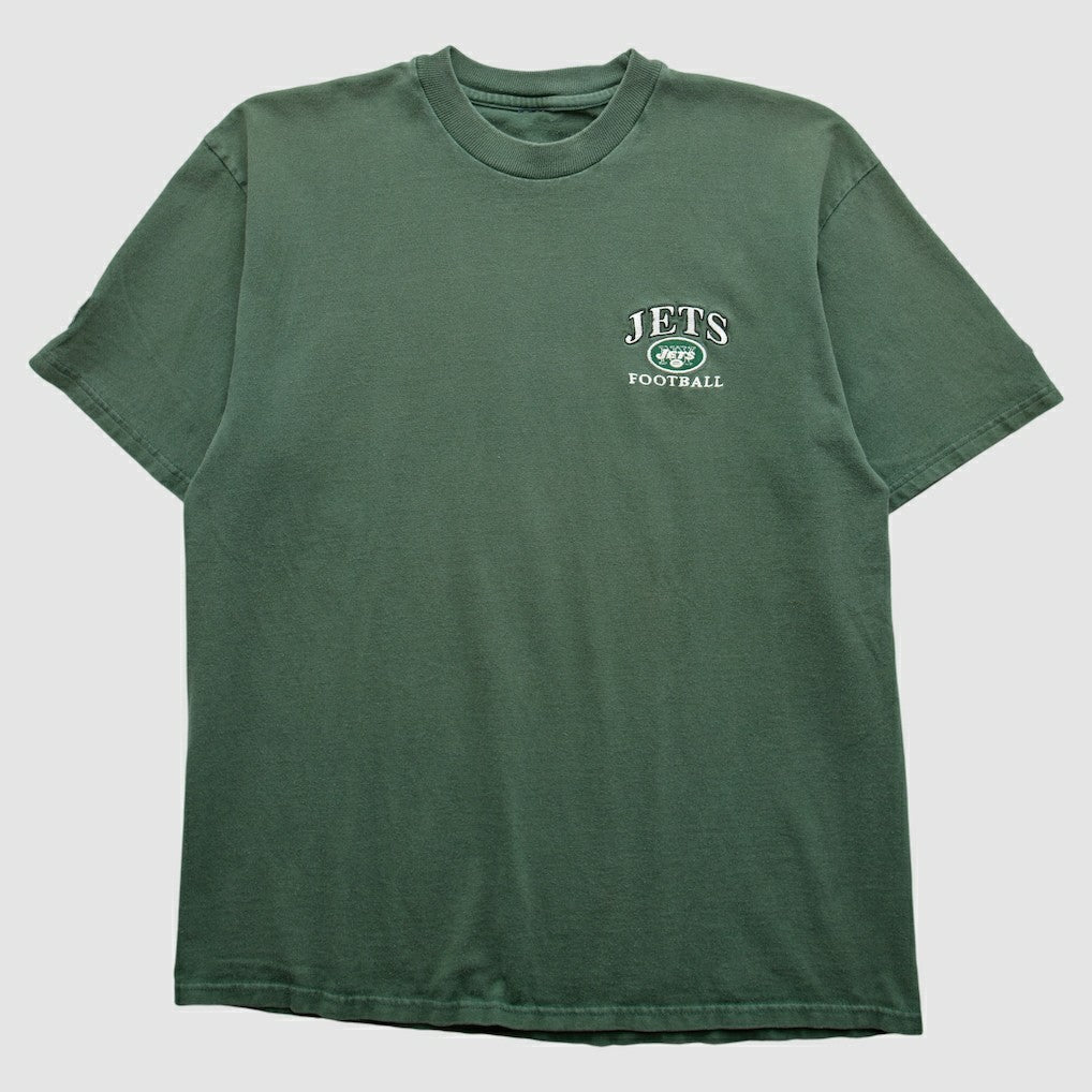 New York Jets 90s T-shirt Green Vintage - Fanatics