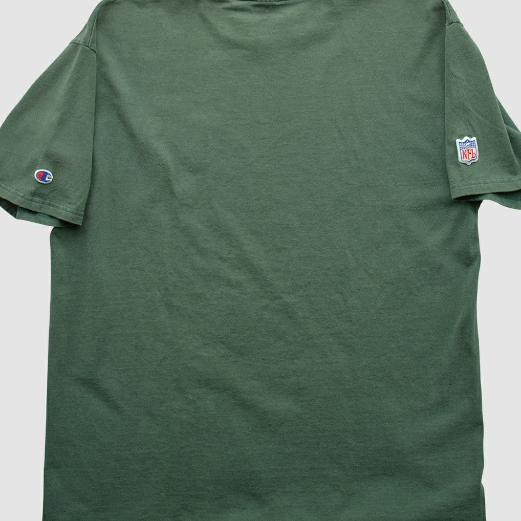 New York Jets 90s T-shirt Green Vintage - Fanatics