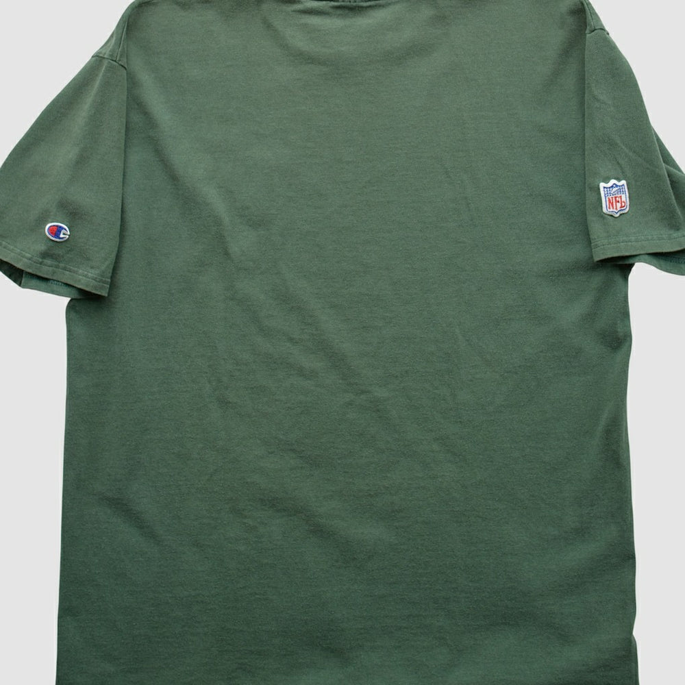 New York Jets 90s T-shirt Green Vintage - Fanatics