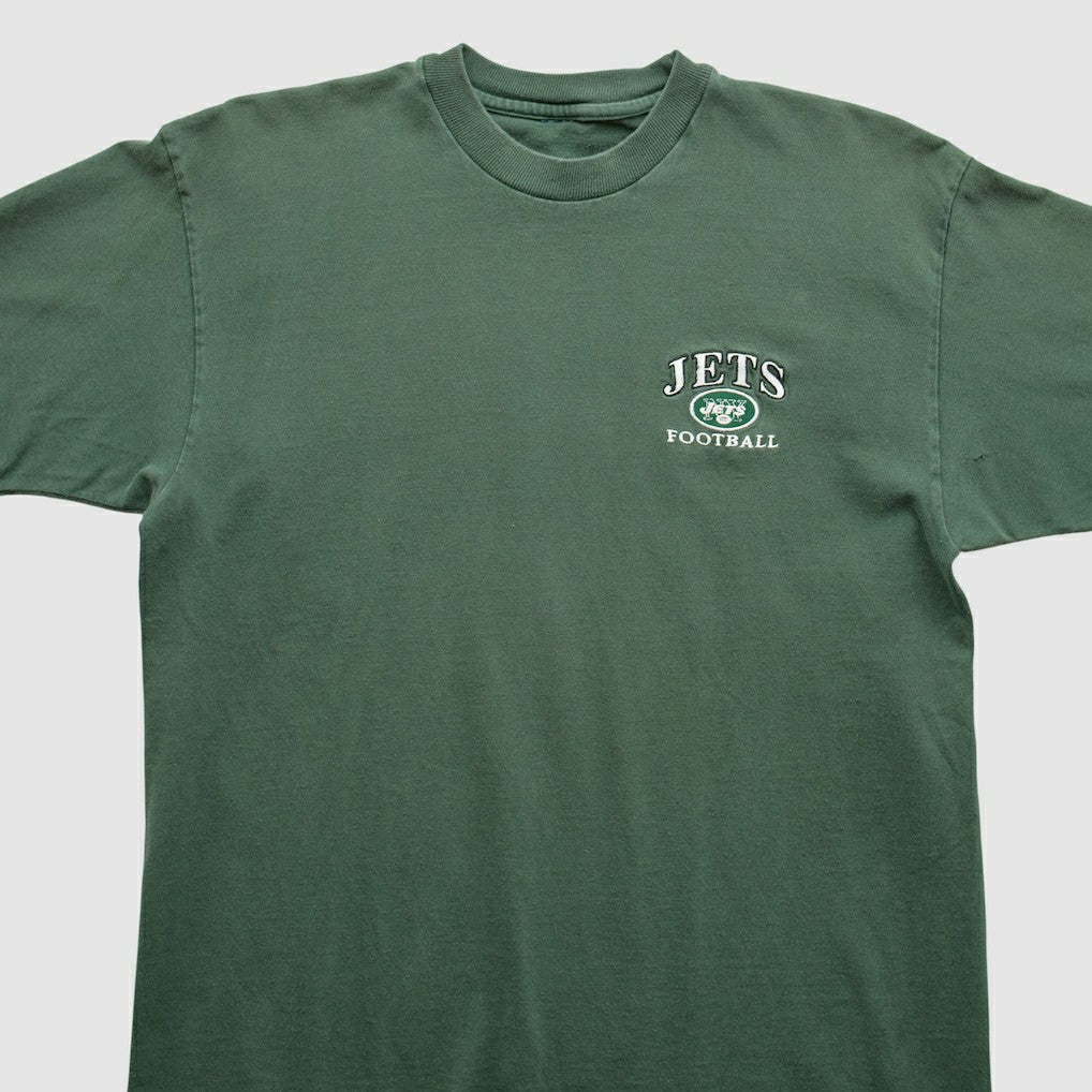New York Jets 90s T-shirt Green Vintage - Fanatics