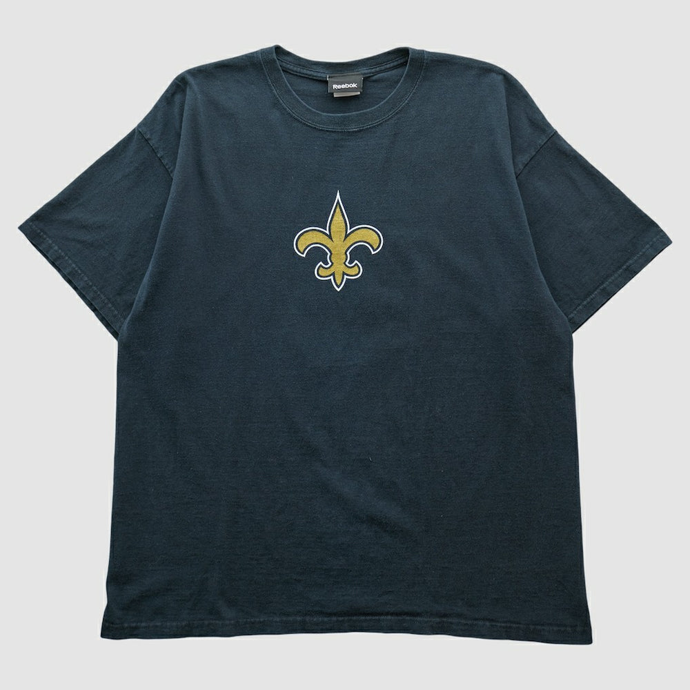 New Orleans Saints Reebok 2000s T-shirt Navy Vintage - Fanatics