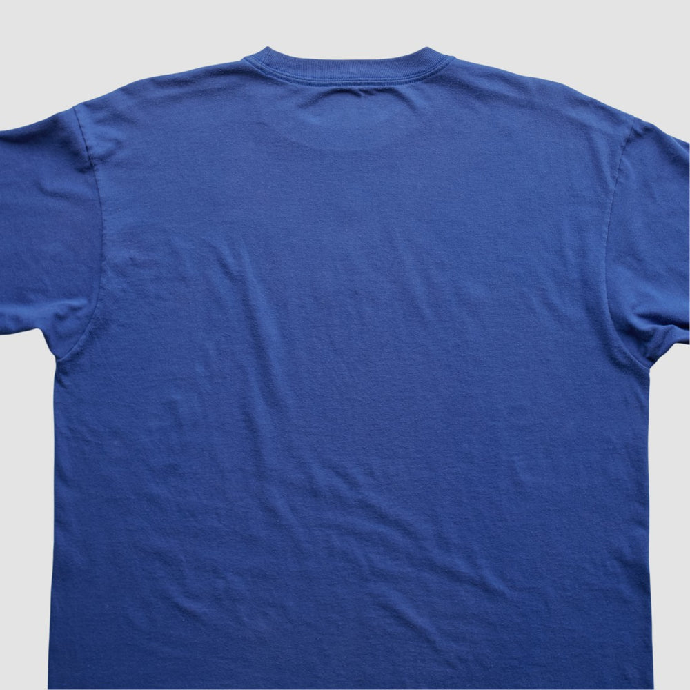 New York Giants Reebok 2000s T-shirt Blue Vintage - Fanatics