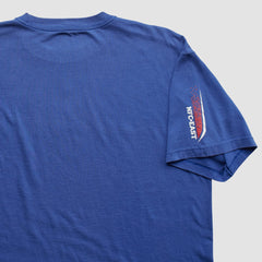 New York Giants Reebok 2000s T-shirt Blue Vintage - Fanatics