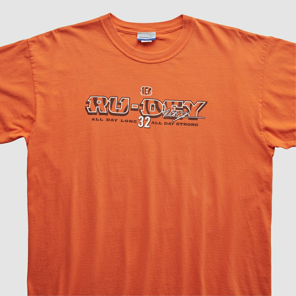 Cincinnati Bengals Reebok 2000s T-shirt Orange Vintage - Fanatics