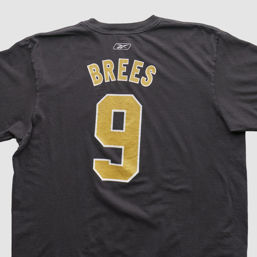 New Orleans Saints Reebok 2000s T-shirt Black Vintage - Fanatics