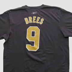 New Orleans Saints Reebok 2000s T-shirt Black Vintage - Fanatics