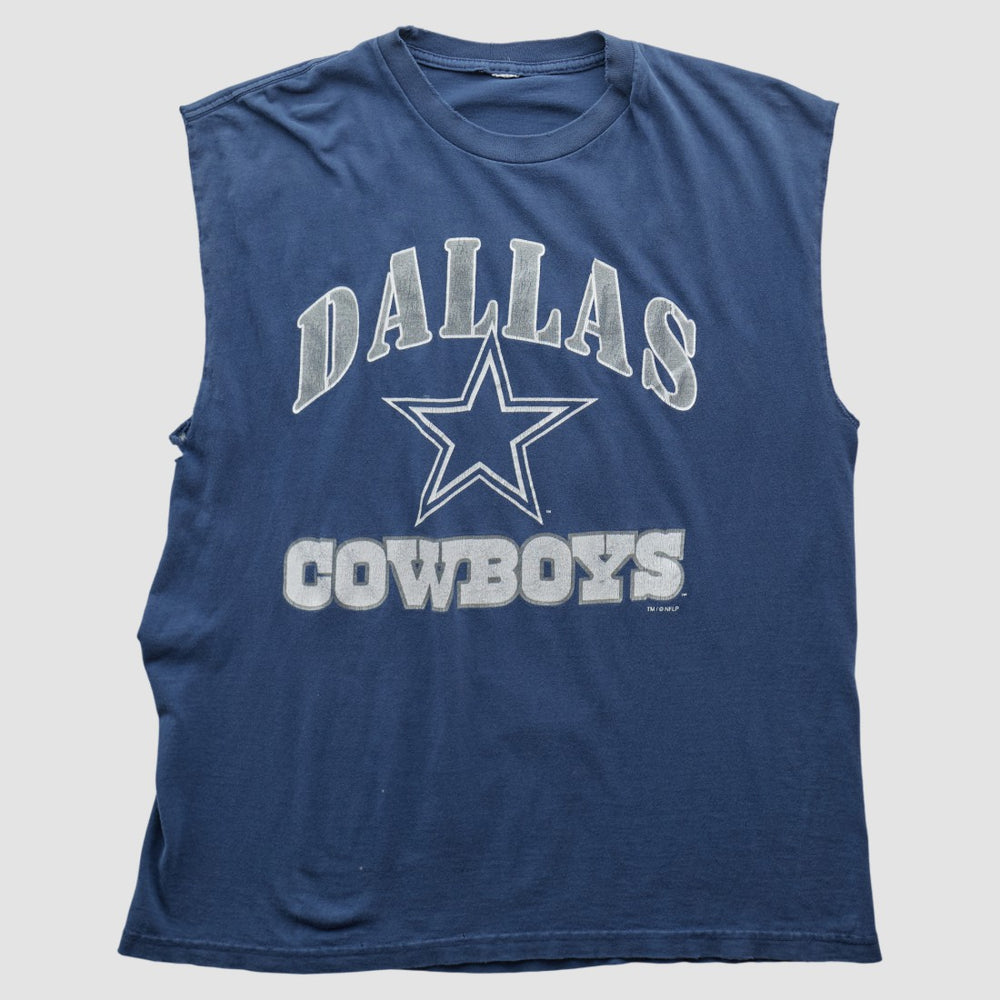 Dallas Cowboys 90s Tank Navy Vintage - Fanatics