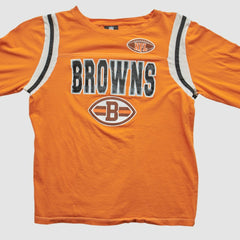 Cleveland Browns NFL 2010s Long Sleeve T-shirt Orange Vintage - Fanatics