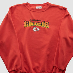 Kansas City Chiefs Logo Athletic 90s Sweatshirt Red Vintage - Fanatics