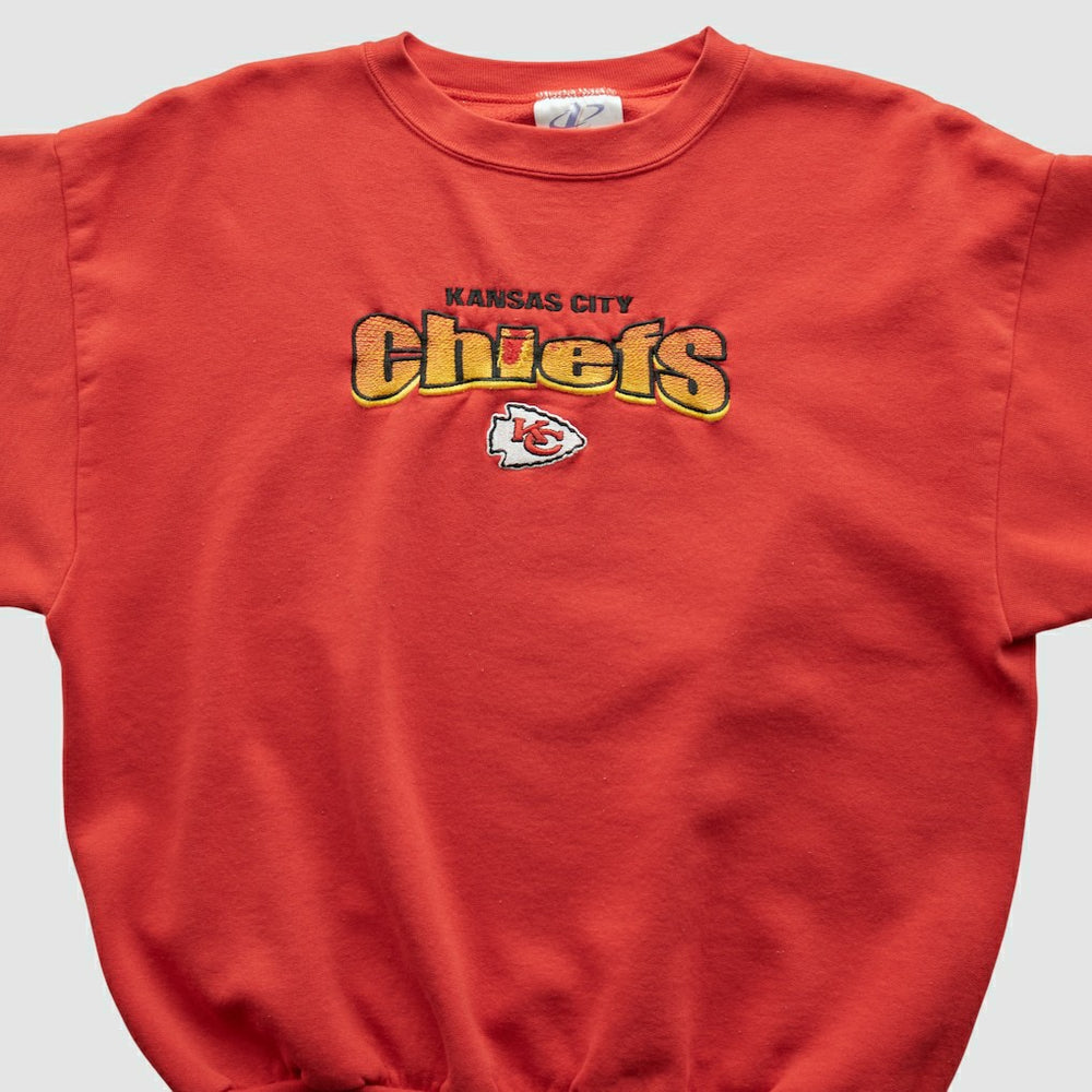 Kansas City Chiefs Logo Athletic 90s Sweatshirt Red Vintage - Fanatics