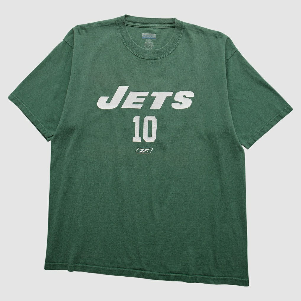 New York Jets Reebok 2000s T-shirt Green Vintage - Fanatics