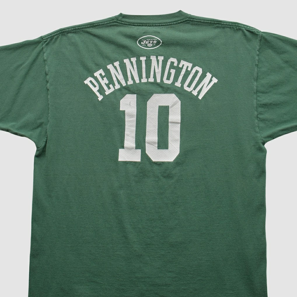 New York Jets Reebok 2000s T-shirt Green Vintage - Fanatics