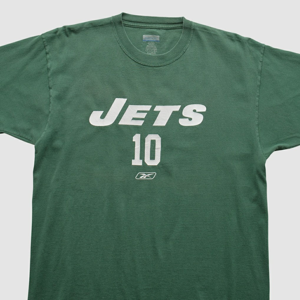 New York Jets Reebok 2000s T-shirt Green Vintage - Fanatics